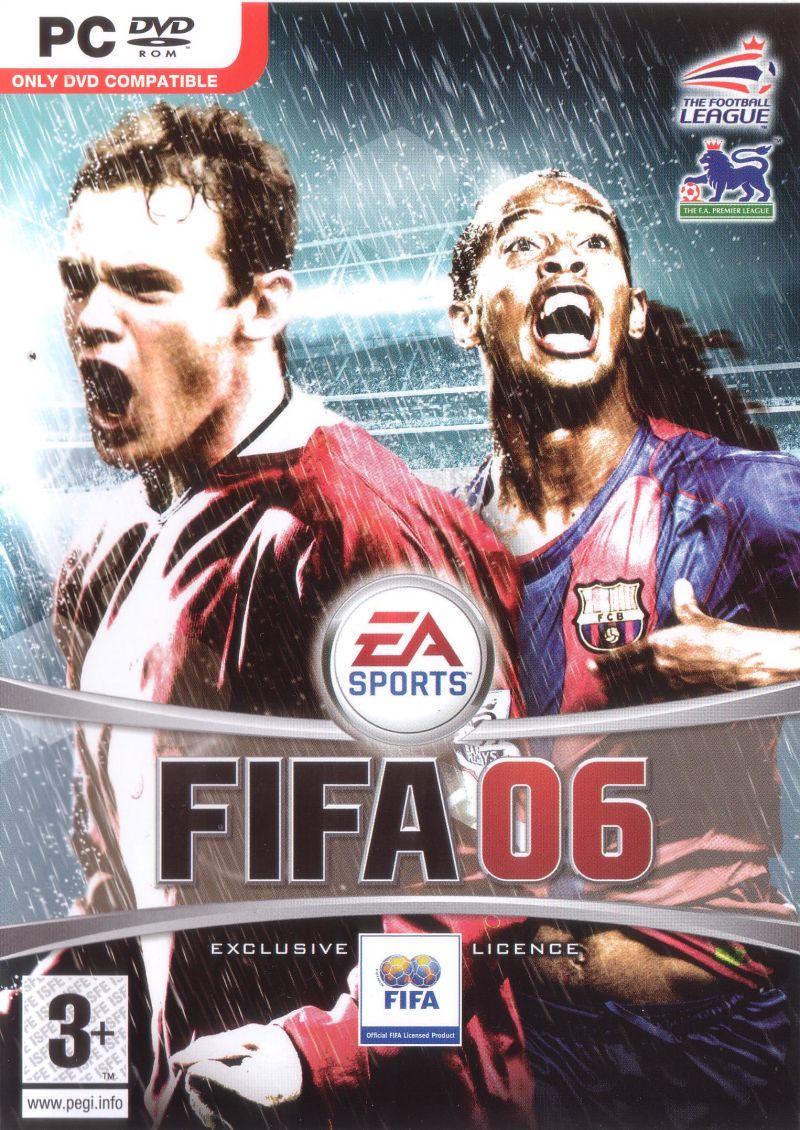 FIFA 06 box art for Xbox